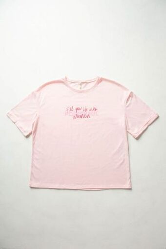 Carmel Camiseta manga corta rosado oferta