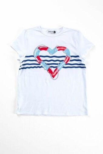 Carmel Camiseta manga corta blanco oferta