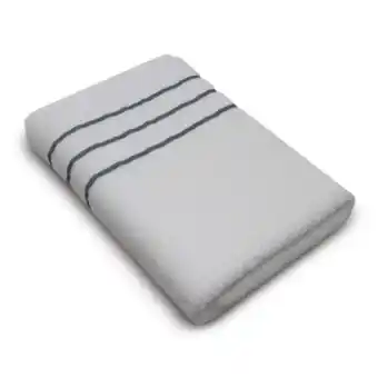 Alkosto Toalla de cuerpo cannon 70 x 140 cm/480 gramos blanco - gris oferta