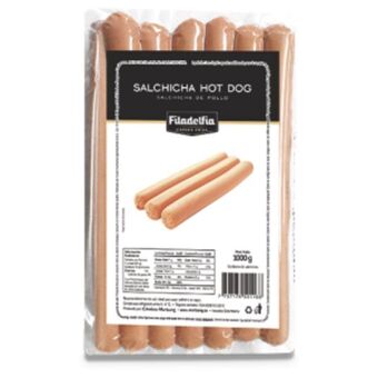 Makro Salchicha hot dog filedelfia 1000g oferta