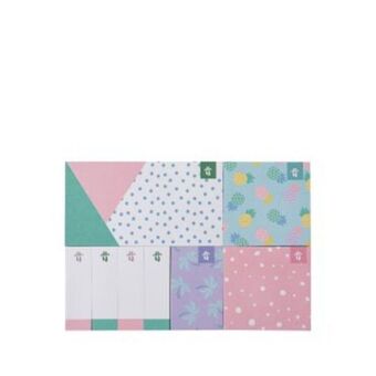 Totto Planeador set x 8 post its tropical tamaño carta oferta
