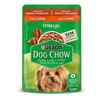 MegaTiendas Alimento dog chow adulto mini pequeños carne x 100 g oferta