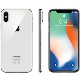 Linio Apple iphone x 256gb-plata seminuevo oferta
