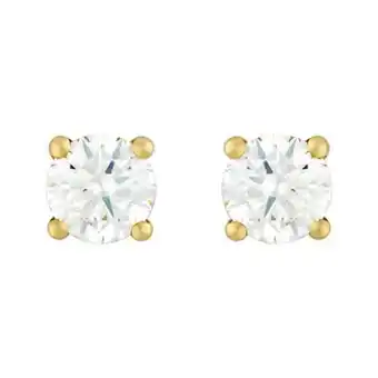 Kevin's Joyeros Topo diamante en oro amarillo de 18 kilates, con diamante central de 0.50 ct oferta