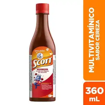 Droguerías Colsubsidio Emulsion de scott sabor cereza oferta