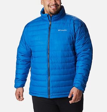 Columbia Chaqueta powder lite™ para hombre – tallas grandes oferta