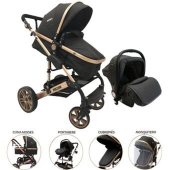 Linio Coche bebè frezzio priori 4en1 negro oferta