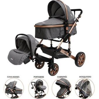 Linio Coche bebè frezzio priori 4en1 gris oferta