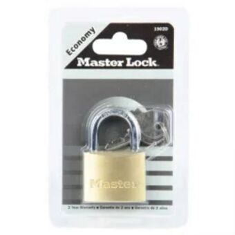 Home Sentry Candado master lock bronce 40ml dorado con plateado oferta