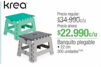 Jumbo Banquito plegable oferta