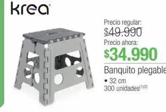 Jumbo Banquito plegable oferta