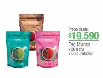 Jumbo Tés munsa x 26 g c/u oferta