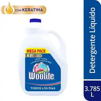 Éxito Detergente tld galon woolite 3785 ml oferta