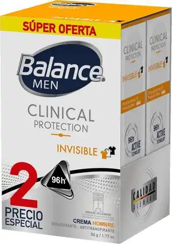 Éxito Of desod clinical inv men duop balance 100 gr oferta