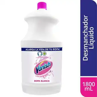 Éxito Desmanchador liquido blanco vanish 1800 ml oferta