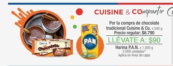 Jumbo Chocolate tradicional cuisine & co oferta