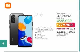 Jumbo Redmi note 11 128 gb oferta