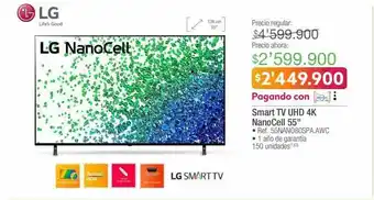 Jumbo Smart tv uhd 4k nanocell 55 oferta