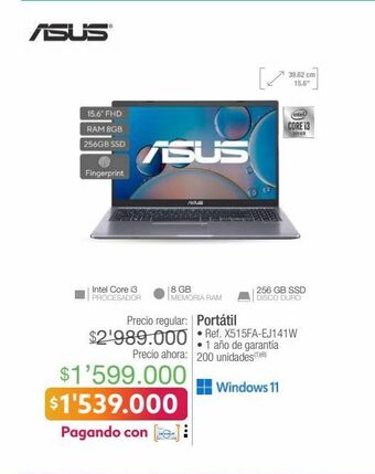 Jumbo Portátil oferta