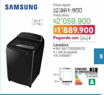 Jumbo Lavadora oferta