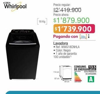 Jumbo Lavadora oferta
