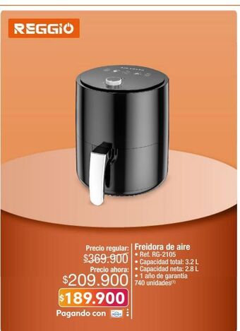 Jumbo Freidora de aire oferta