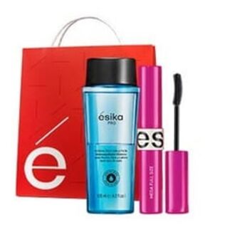 Ésika Set máscara mega full size apa + desmaquillador bifásico oferta