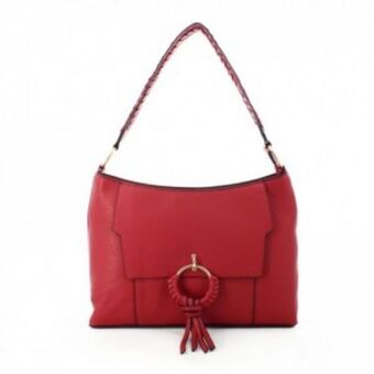 Spring Step Bolso formal marca via spring, color rojo oferta