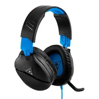 Alkosto Audífonos de diadema turtle beach alámbricos over ear recon 70p gaming negro/azul para ps4, xbox, nintendo switch, pc y móvil oferta