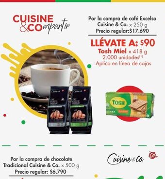 Metro Café excelso cuisine & co x 250g oferta