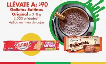 Metro Galletas saltinas x 318g oferta