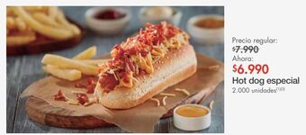 Metro Hot dog especial oferta