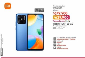 Metro Celular redmi 10c 128gb oferta