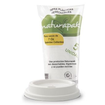 Makro Tapa vaso naturapak bebida caliente 7oz x50u oferta