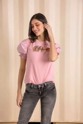 Carmel Camiseta manga corta rosado oferta