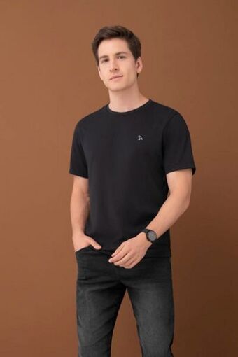 Carmel Camiseta manga corta negro oferta