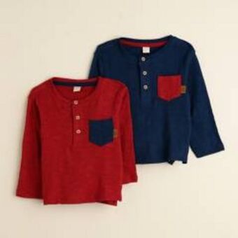 Falabella Camiseta bebé niño pack x2 algodón yamp oferta