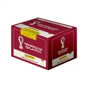 Alkosto Caja de láminas panini qatar 2022 x 104 sobres oferta