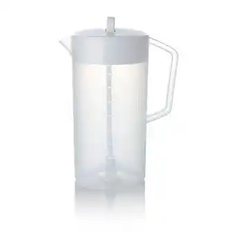 Jarra plus con mezclador 2l transparente