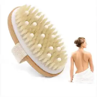 Éxito Cepillo exfoliante masajeador oferta