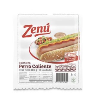 Makro Salchicha zenu perro caliente 480gen12u oferta