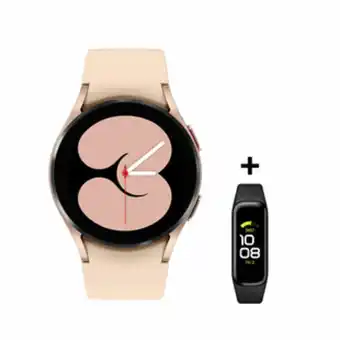 Ktronix Reloj samsung galaxy watch 4 de 40 mm rosado + banda fit2 oferta