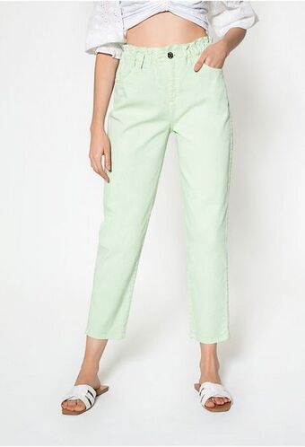 ELA Jean de pretina elastica tiro alto. oferta