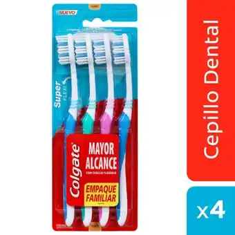 Makro Cepillo dental colgate super flexi 4u oferta