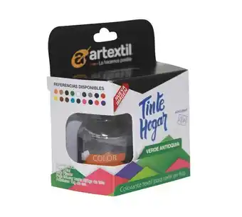 Panamericana Colorante en frío color verde antioquia tinte hogar, de 85 g oferta