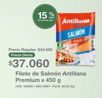 Makro Filete de Salmón Antillana Premium x 450g oferta
