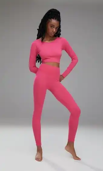 Seamless herringbone sports leggings