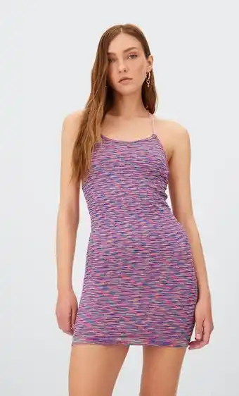 Vestido seamless space dye