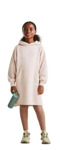 Zara Vestido felpa capucha liso oferta