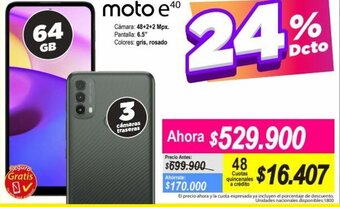 Alkomprar Moto E 64GB oferta